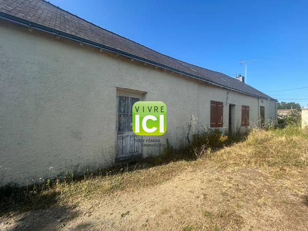 Longère en pierre Pontchateau 5 pièces + terrain constructible