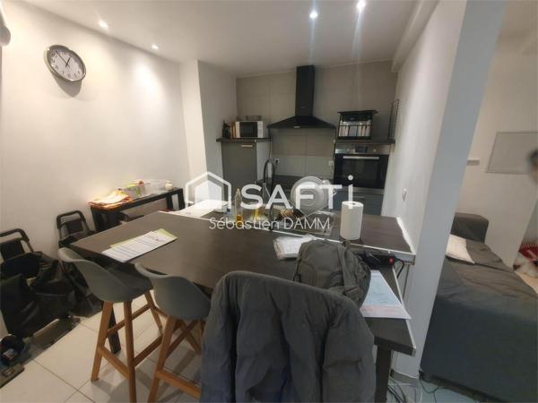 Mulhouse centre – Maison atypique de 52 m² avec entrée indépendante, idéale investisseur ou premier achat.