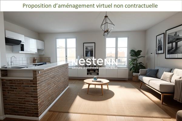 A VENDRE - PLAISANCE DU TOUCH - Appartement T2 - 45 m2 - garage boxé en sous sol