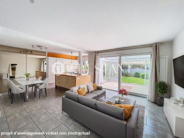 Exclusivité – Entre Maignon et Brindos, Maison de ville de 113m2 à vendre à Anglet – Vue montagnes, terrasse et jardin, ANGLET