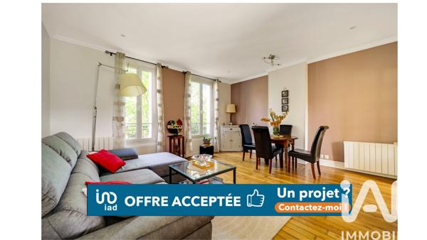 Appartement à vendre 4 pièces 70 m² Bois-Colombes