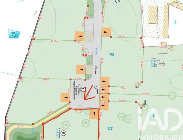 Terrain à vendre 609 m² Vernon
