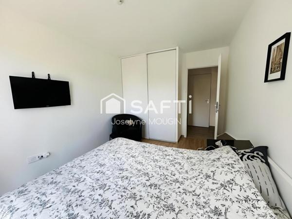 Amiens, Intercampus, appartement T3 avec balcon et stationnement sécurisé.