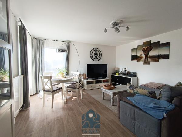 Appartement 3 pièces de 63m2 avec garage et cave