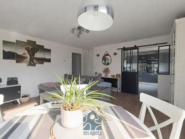 Appartement 3 pièces de 63m2 avec garage et cave