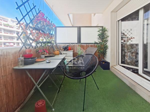 À vendre ? T2 de 43,30 m² avec terrasse de 12 m²
