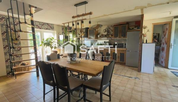 Maison de caractère avec beaucoup de potentiel