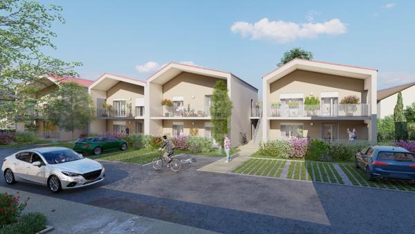 Maison neuve Attignat 3 pièce(s) 76 m2 Garage jardin clos