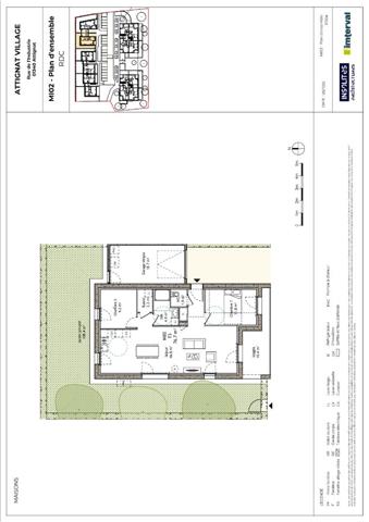 Maison neuve Attignat 3 pièce(s) 76 m2 Garage jardin clos