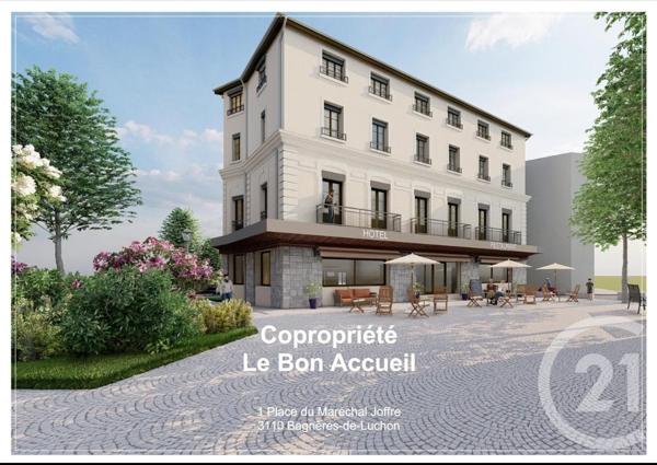 appartement à vendre  2 pièces - 32,44 m2 BAGNERES DE LUCHON - 31