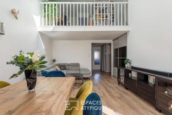 Duplex en dernier étage avec balcon