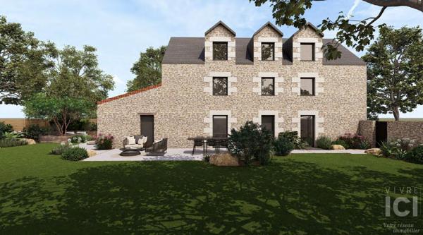 MAISON - CONTEMPORAINE - 140M² - 5 CHAMBRES - BOURG