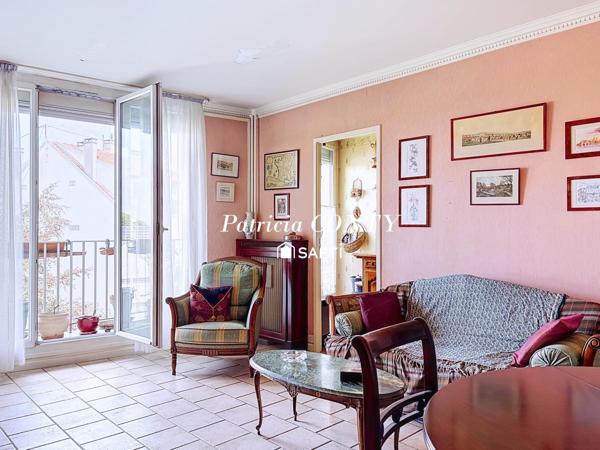2 pièces avec balcon, ascenseur, parking