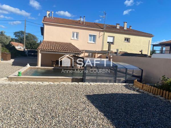 Coeur de Serignan Proche mer Maison 7 pieces avec Piscine