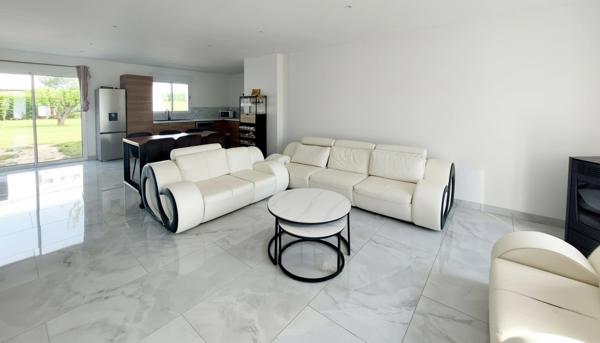 Maison neuve secteur Monpazier, 105m², 3 chambres, terrain 1175m², garage, aucun travaux.