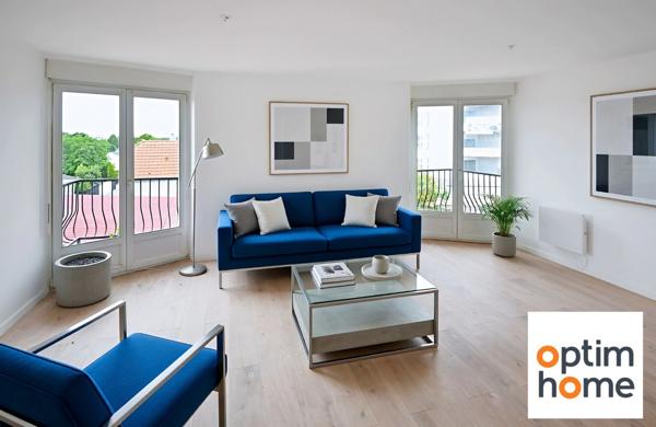 APPARTEMENT DE 97.6M2 AVEC 3 CHAMBRES, 2 SALLES DE BAIN, PARKING, BALCON, CAVE