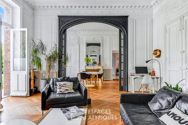 Appartement d’exception et son jardin à Saint-Aubin