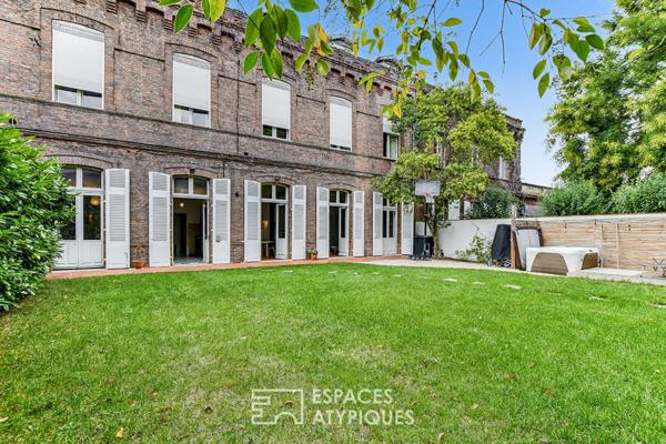 Appartement d’exception et son jardin à Saint-Aubin