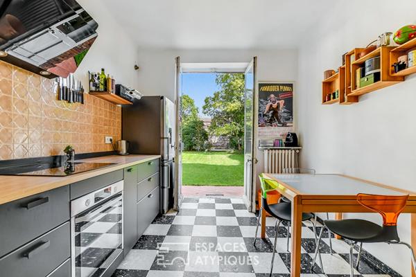 Appartement d’exception et son jardin à Saint-Aubin