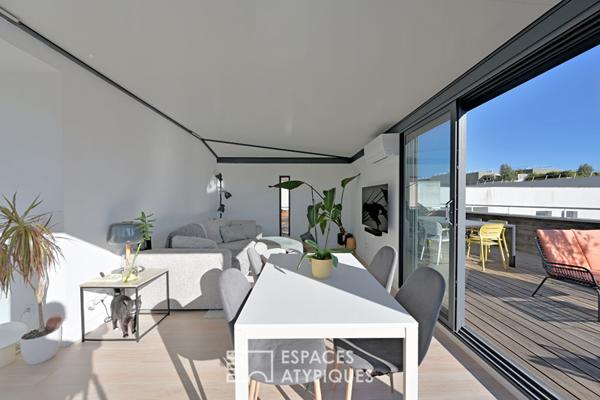 Rooftop Moderne avec 92m2 de terrasse au coeur de Castelnau-le-Lez