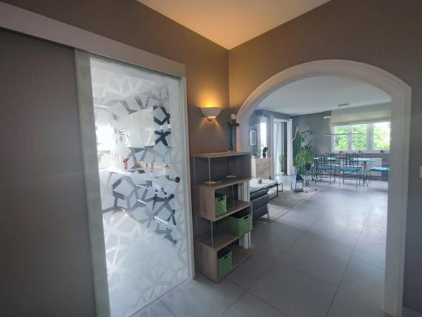 Exceptionnel appartement 5 pièces 3 chambres avec son terrain arboré