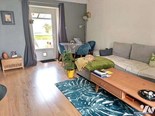 Maison de plain-pied rénovée avec goût