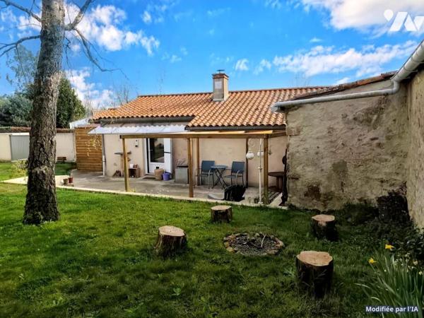 Maison de plain-pied rénovée avec goût