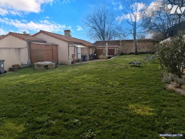 Maison de plain-pied rénovée avec goût