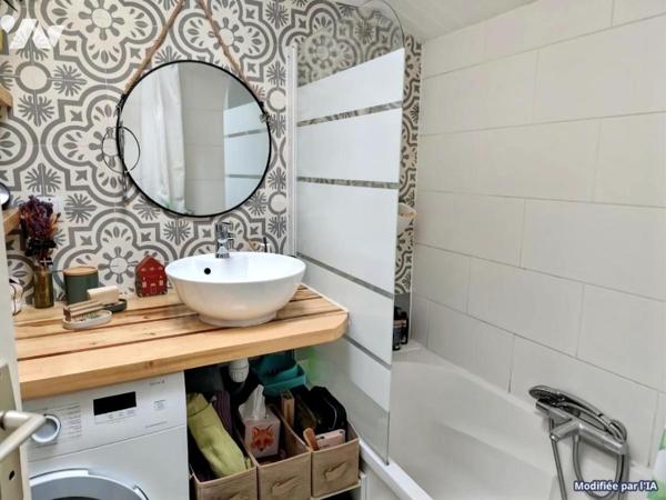 Maison de plain-pied rénovée avec goût