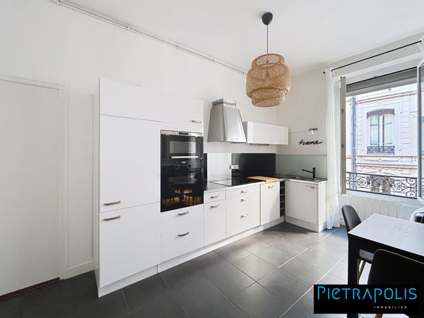 Lyon 6 Masséna – Grand T2 de 53 m² avec bureau et dressing