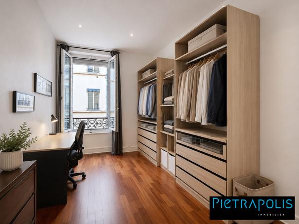 Lyon 6 Masséna – Grand T2 de 53 m² avec bureau et dressing