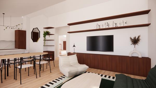 Vente Appartement de luxe Bordeaux 3 Pièces 81 m²