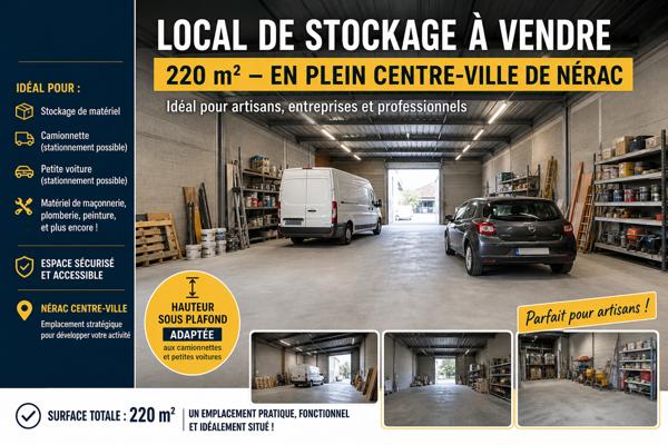 Local Commercial - 220 m²