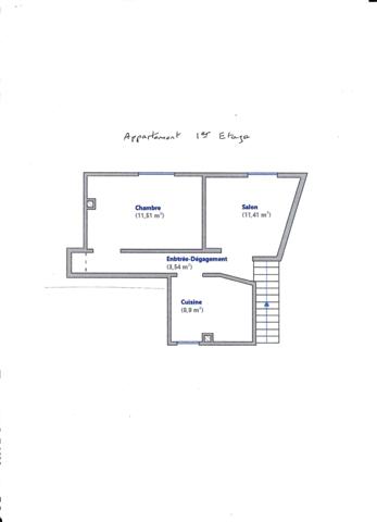 A vendre murs d'un Local/bureau avec un appartement PARIS 20EME ARRONDISSEMENT (75) - 4 pièces - 590 000 € HAI