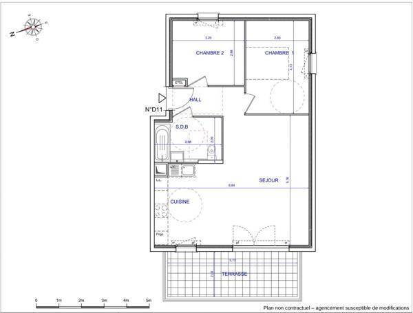 Appartement à vendre 3 pièces 62 m² La Roquette-sur-Siagne