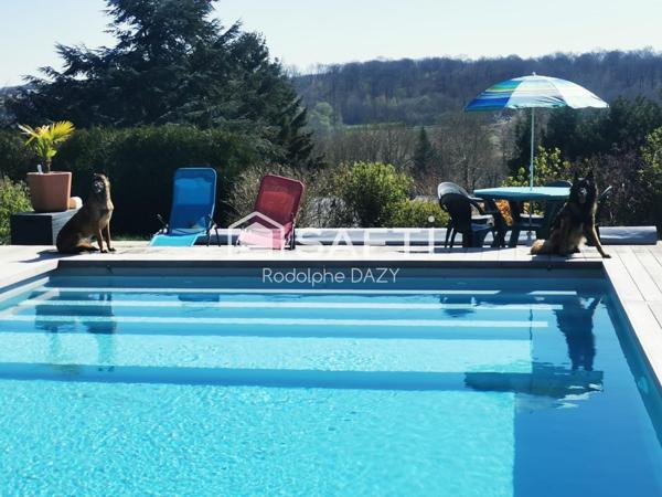 Maison de 210m² avec piscine chauffée