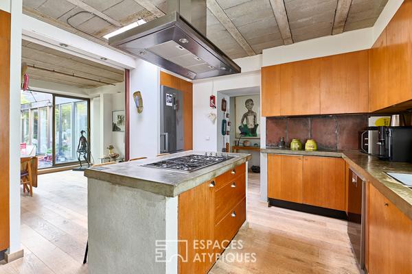 Appartement loft d’exception avec jardin – Quartier Trudaine