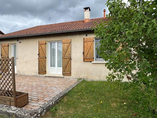 PAVILLON INDIVIDUEL DE PLAIN PIED, 3 CHAMBRES ET UN BUREAU