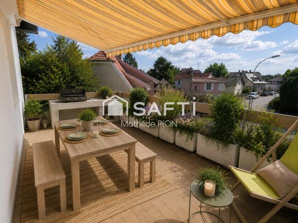Robertsau: appartement lumineux aux volumes généreux