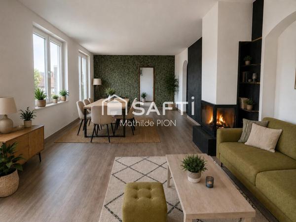 Robertsau: appartement lumineux aux volumes généreux