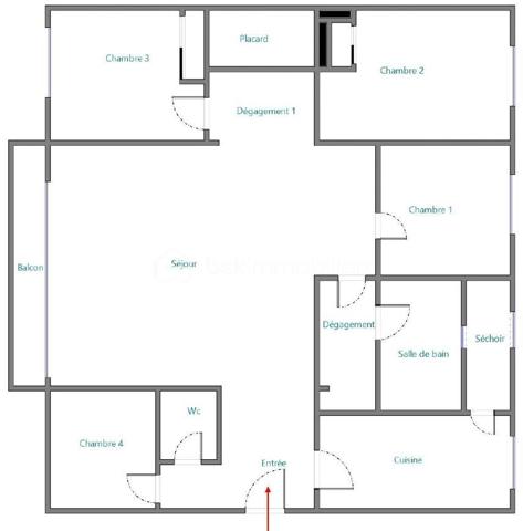 À seulement quelques pas du tramway T6, des commerces et des écoles, découvrez ce spacieux appartement T5 de 92,33 m² situé au 10ᵉ et dernier étage avec ascenseur de la résidence recherchée Le Lac.

Baigné de lumière grâce à sa position dominante et à sa configuration traversante, cet appartement offre de beaux volumes et un fort potentiel. Il se compose d’une entrée, d’un vaste séjour ouvrant sur un balcon, d’une cuisine indépendante, de quatre chambres, d’une salle de bains, d’un WC séparé, d’un séchoir ainsi que de nombreux rangements.

Les parties communes, particulièrement soignées, témoignent du standing et de la qualité d’entretien de la résidence.

Une cave complète ce bien.

Vous apprécierez particulièrement son emplacement recherché, sa vue dégagée, son calme et l’absence de voisin au-dessus.

L’appartement est classé G au DPE, notamment en raison de sa situation au 10ᵉ et dernier étage, sans voisin au-dessus ni sur un côté, ainsi que de la présence de fenêtres en simple vitrage. Le DDT met en évidence plusieurs pistes d’amélioration énergétique. Par ailleurs, un raccordement de la chaufferie de la résidence au réseau de géothermie de la ville de Meudon est envisagé, ce qui pourrait contribuer à une amélioration des performances énergétiques de l’immeuble à l’avenir.

Des travaux de rafraîchissement sont à prévoir afin de révéler tout le potentiel de cet appartement familial.

Les atouts :
• T5 de 92,33 m²
• 4 chambres
• 10ᵉ et dernier étage avec ascenseur
• Balcon
• Cave
• Résidence arborée et recherchée
• Stationnement libre dans la résidence avec accès sécurisé par barrière télécommandée
• Tramway T6, commerces et écoles à proximité immédiate


À visiter sans tarder !