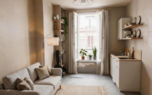 Appartement à vendre    3 pièces • 41,86 m2 Pantin