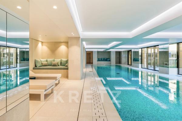 Appartement familial en plein coeur de Neuilly dans une résidence neuve haut de gamme.