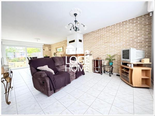 Maison 5 chambres, garage, stationnement, jardin