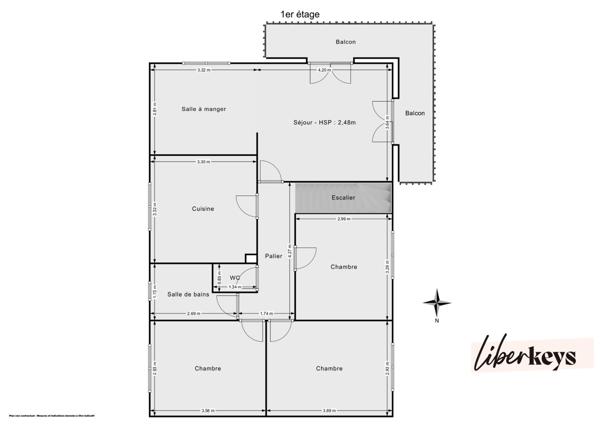LACROST 71700 - VILLA SUR 2 NIVEAUX - 112 M² Habitable - 1762 M² TERRAIN - 3/4 CHAMBRES - GARAGE