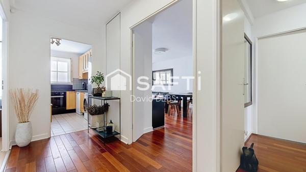 Appartement 4 pièces, 3 chambres, très bon état général