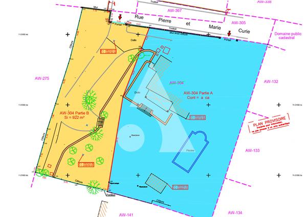 Terrain 920 m2