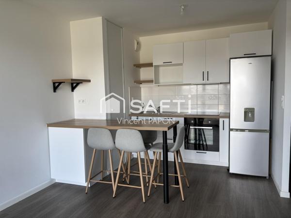 Appartement 2 pièces – 40 m² – Nantes Beaujoire (44300)