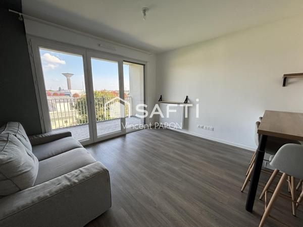 Appartement 2 pièces – 40 m² – Nantes Beaujoire (44300)