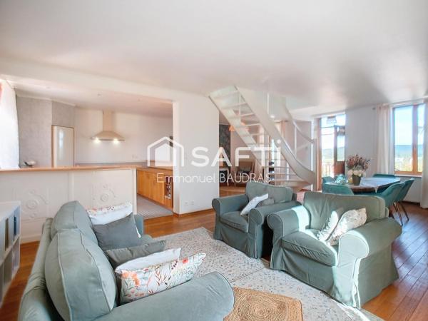 Maison rénovée en pierres